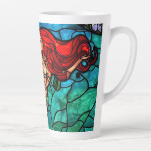 Caneca De Café Latte Pequena sublimação da Sereia-34765