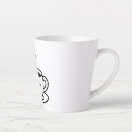 Caneca De Café Latte Pequenos goles, grandes sorrisos