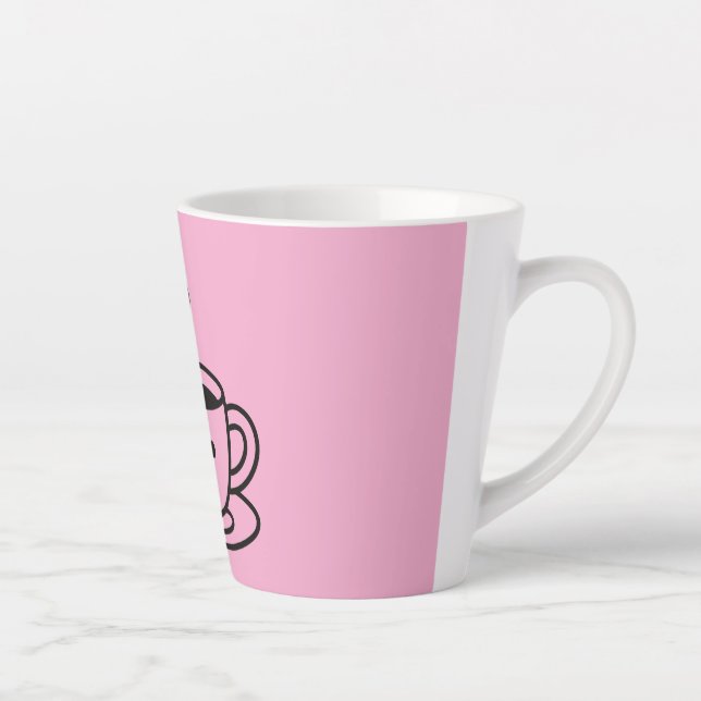 Caneca De Café Latte Pequenos goles, grandes sorrisos (Direita)