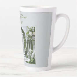 Caneca De Café Latte Personalised Islamic Wedding