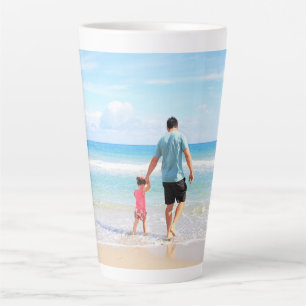 Caneca De Café Latte Personalizado Personalizado Sua Fotografia Latte M