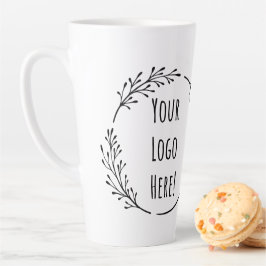 Caneca De Café Latte Personalizar a Escola de Logotipo Comercial de Pro