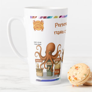 Caneca De Café Latte Personalizar: Lanchonete do Otto