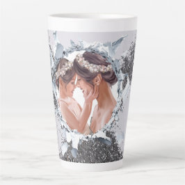 CANECA DE CAFÉ LATTE PERSONALIZE TEXTO E IMAGEM 