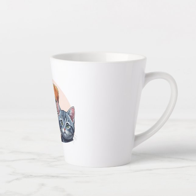 Caneca De Café Latte pets and dog (Direita)