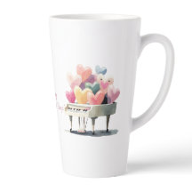 Piano de Corações de Amor Dia dos Namorados