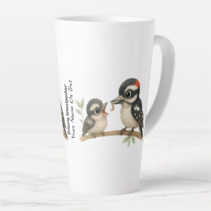 Caneca De Café Latte Pica-Pau Doce Delicioso