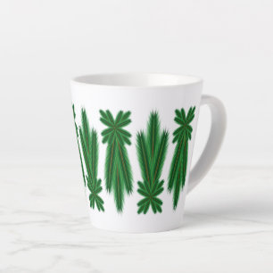 Caneca De Café Latte Pine Comet 12oz. Latte Mug
