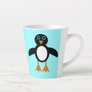 Caneca De Café Latte Pinguim Cujo