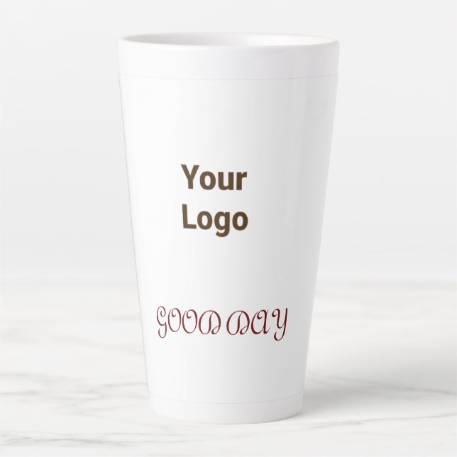 CANECA DE CAFÉ LATTE PINK BOM DIA MUG (Frente)