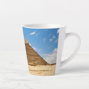 Caneca De Café Latte Pirâmides de Gizé