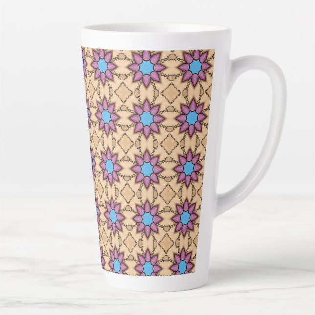 Caneca De Café Latte Poder da Flor Estrela (Direita)