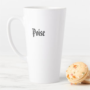 Caneca De Café Latte Poie