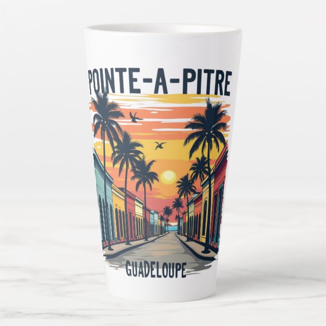 CANECA DE CAFÉ LATTE POINTE A PITRE GUADELOUPE (Frente)