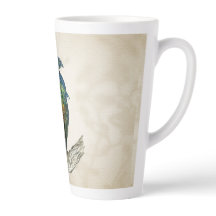 Pombo Nicobar Ameaçado de Aquarela Elegante