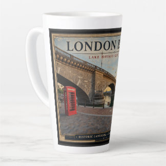 Caneca De Café Latte Ponte de Londres Lago Havasu