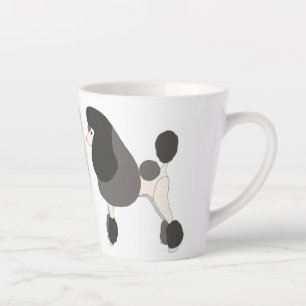 Caneca De Café Latte Poodle de Exposição