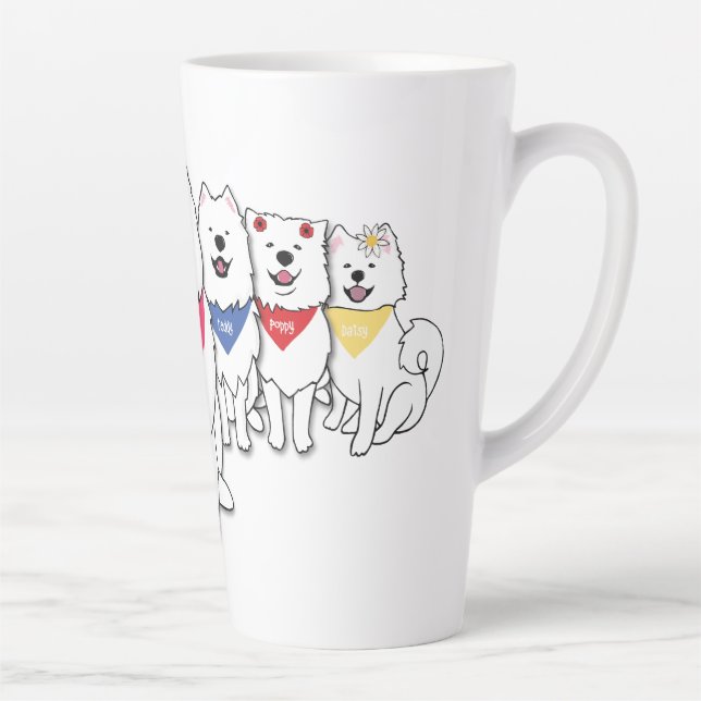 Caneca De Café Latte Poppet e a gangue (Direita)