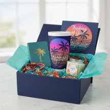 Pôr de sol retrô personalizado