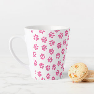 Caneca De Café Latte Porcas, Patas-Cães, Patas-Rosa