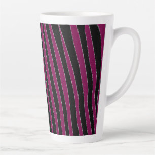 Caneca De Café Latte Porco de café Zebra Estripada com Impressão Animal