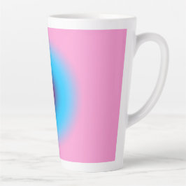 Caneca De Café Latte Portas De Gradiente Celestial