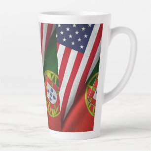 Caneca De Café Latte Português americano