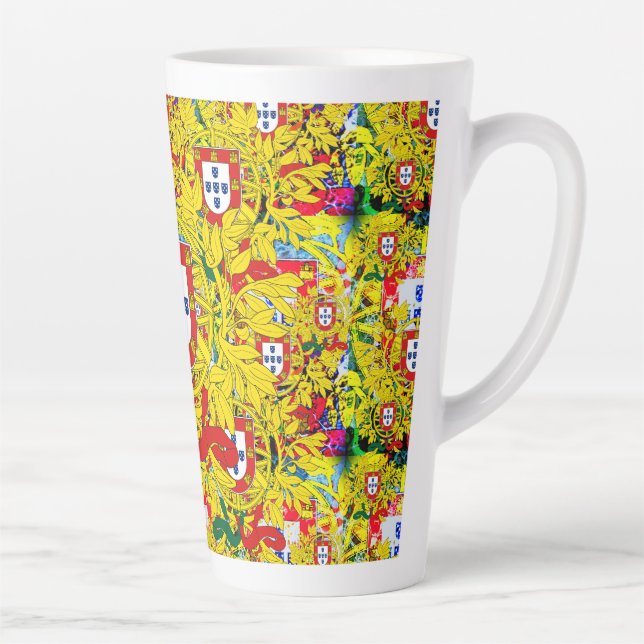 Caneca De Café Latte Portuguesa (Direita)
