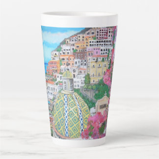 Caneca De Café Latte Positano, Latte Mug