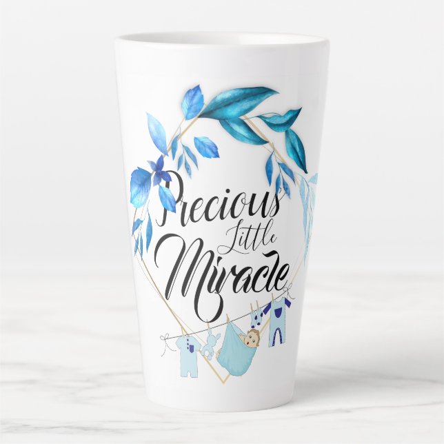 Caneca De Café Latte Precioso Little Miracle (Frente)