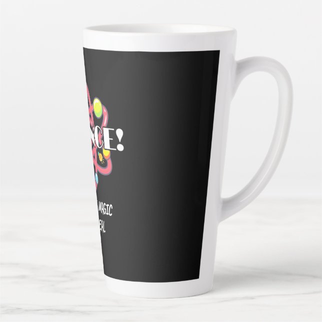 Caneca De Café Latte Presente cientista | A Ciência Da Química É Como A (Direita)