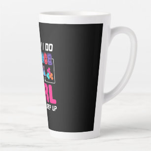 Caneca De Café Latte Presente cientista Eu Sei Fazer Ciência Como Um