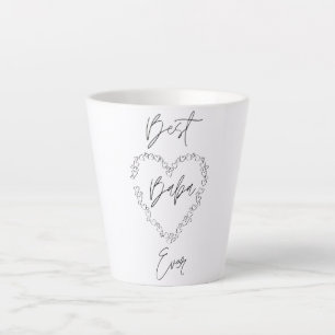 Caneca De Café Latte Presente da vovó Baba/Melhor Presente de Baba nun