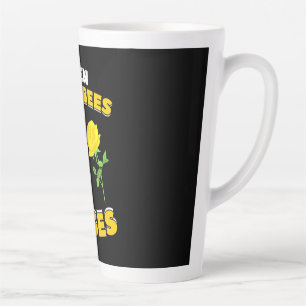 Caneca De Café Latte Presente de apicultor Até Abelhas Ocupadas