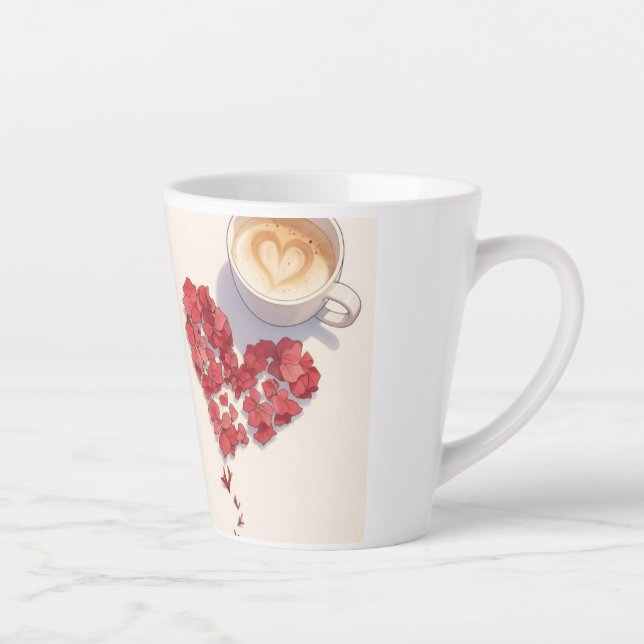 Caneca De Café Latte Presente de café para a mãe (Direita)