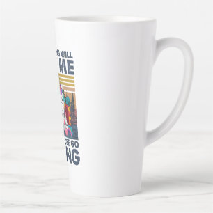 Caneca De Café Latte Presente de Camper   Escolho Ir Andar de Itinerári