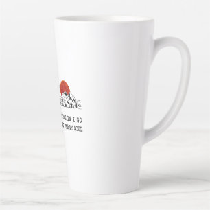 Caneca De Café Latte Presente de Camper Vou Encontrar O Meu Aniversár