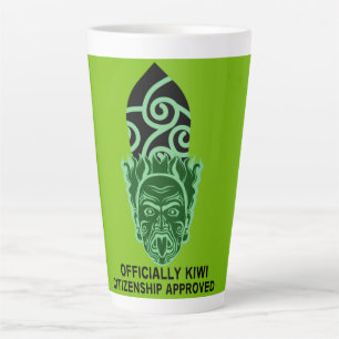 Caneca De Café Latte Presente de cidadania neozelandesa   Novo cidadão 