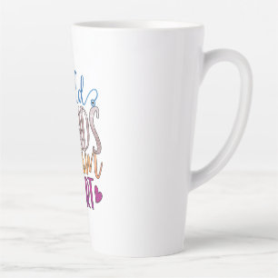Caneca De Café Latte Presente de Enfermeira Coração Vetor Das Mãos Fr