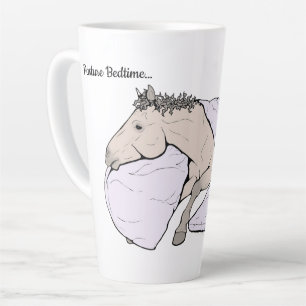 Caneca De Café Latte Presente Divertido para Amante de Cavalos Pasto Ho