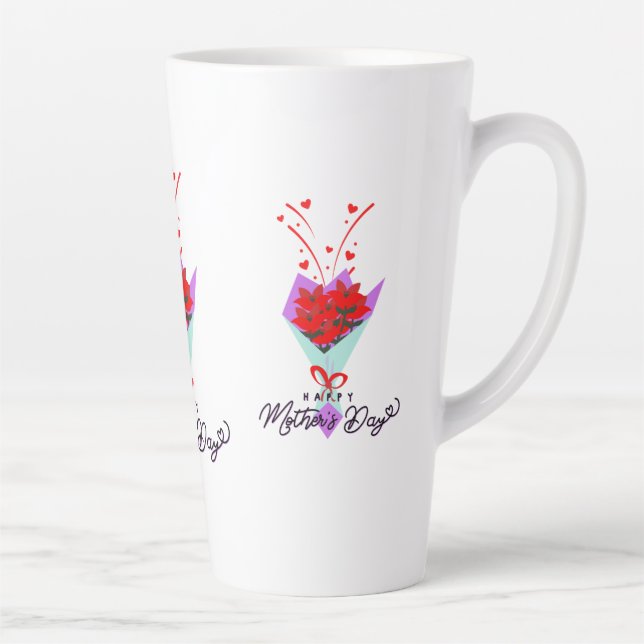 CANECA DE CAFÉ LATTE PRESENTE DO DIA DAS MÃES (Direita)