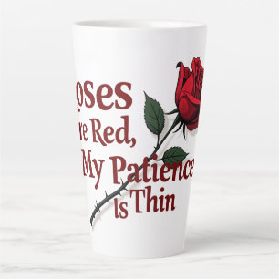Caneca De Café Latte Presente engraçado do Dia dos Namorados para amant