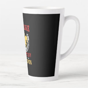 Caneca De Café Latte Presente Equestre Vivo Como Alguém Deixado