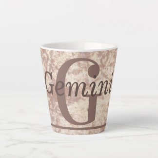 Caneca De Café Latte Presente especial na moda Gemini - caneta de canet