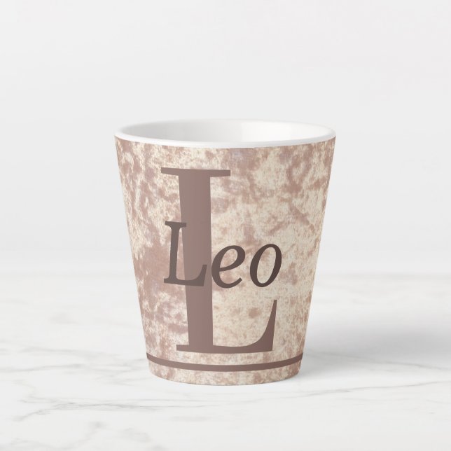 Caneca De Café Latte Presente especial na moda Leo de caneta de caneta (Frente)