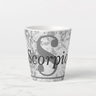 Caneca De Café Latte Presente especial na moda Scorpio star sign mug
