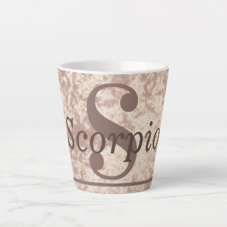 Caneca De Café Latte Presente especial na moda Scorpio star sign mug