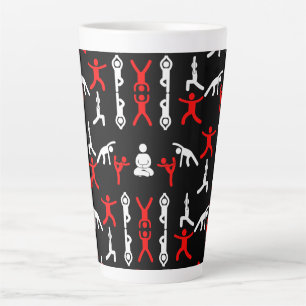 Caneca De Café Latte Presente exclusivo de ioga