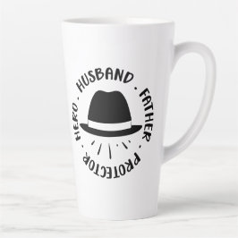 Caneca De Café Latte Presente Hilarante para Pais 