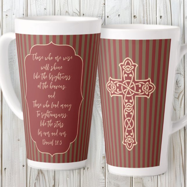 Caneca De Café Latte Presente para Pastor Aqueles que Levam Muitos à Cr (Criador carregado)